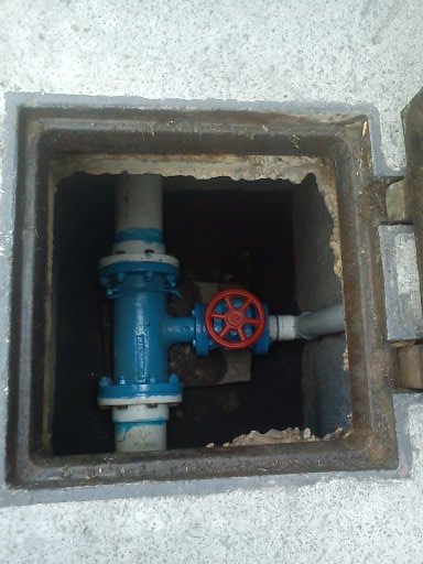 Mantenimiento de tubería de agua potable