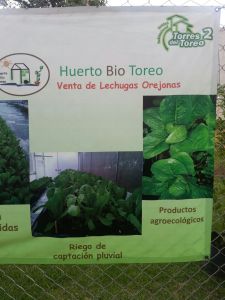 Cartel de Huerto Bio Toreo