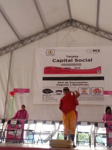 Recepción de tarjetas Capital Social